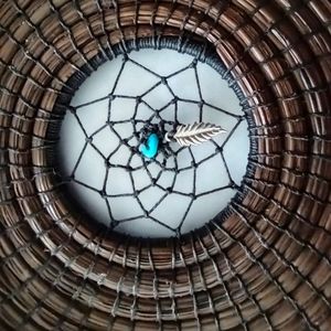 Native handmade vintage basket